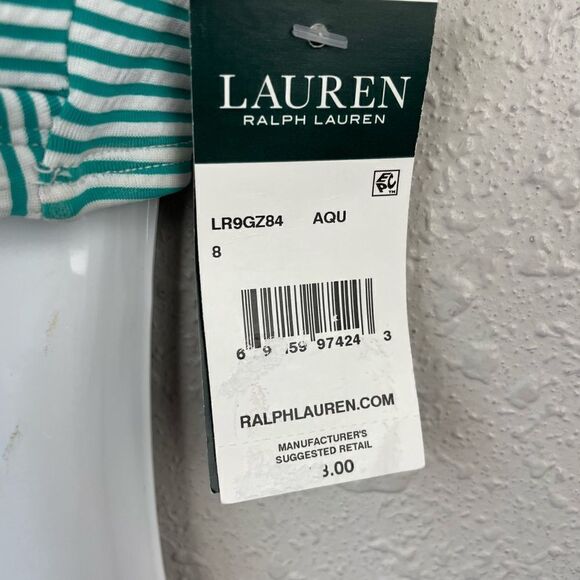 NWT Lauren Ralph Lauren Matching Bikini Top and Bottom Sizes 6 or 8 - Picture 3 of 6